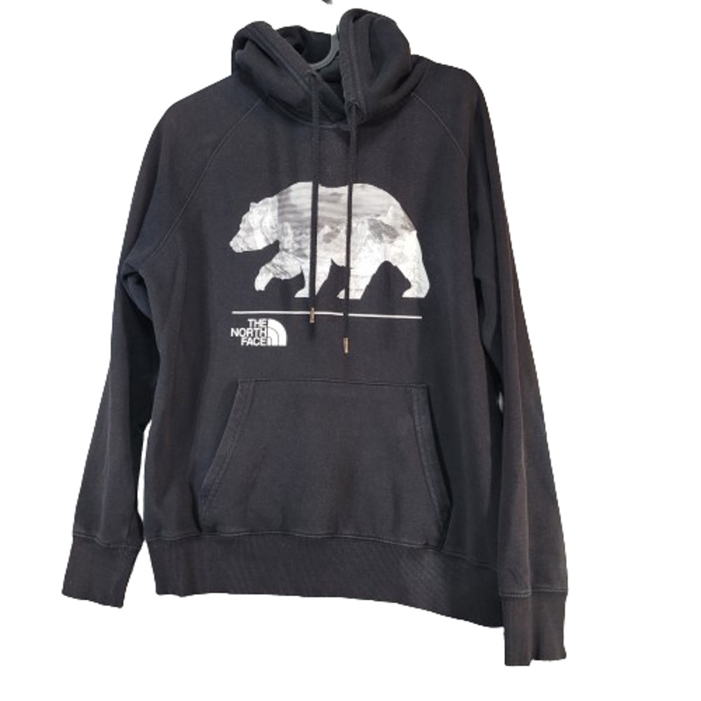 THE NORTH FACE Thrashed Women's Bearscape 2 Hoodie Black/Grey Size S